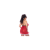 Costume sexy Mère Noël grande taille avec babydoll et string 